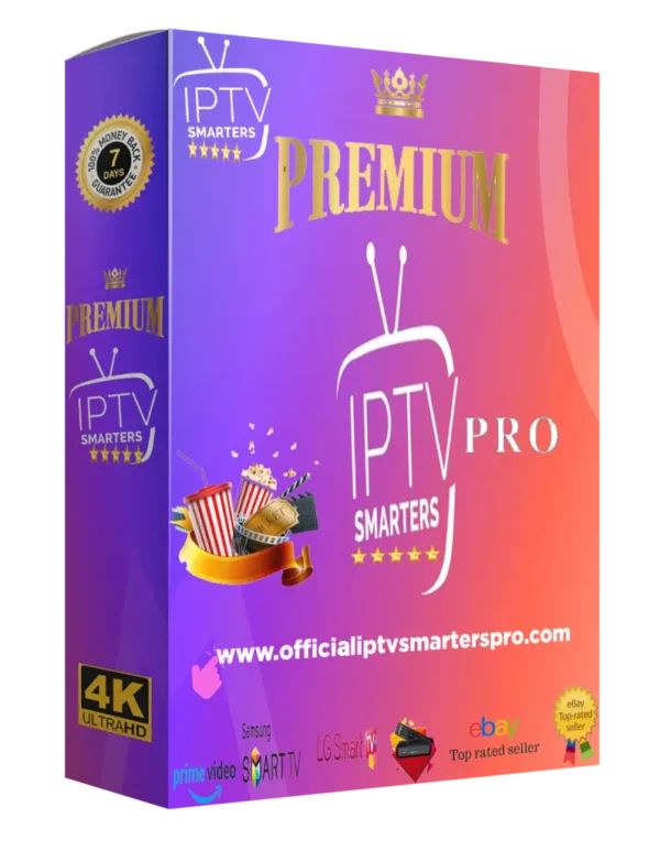 Activation application IPTV SMARTERS PREMIUM 12/mois
